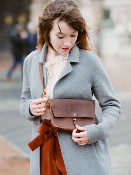 Extra Large Bogotá Hip Bag - Rustic Red