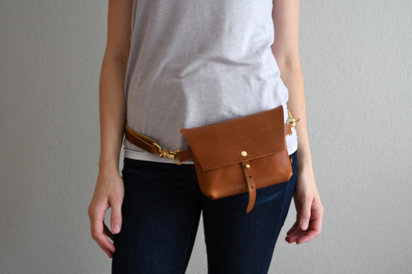 The Bogotá Hip Bag - Aged Whiskey