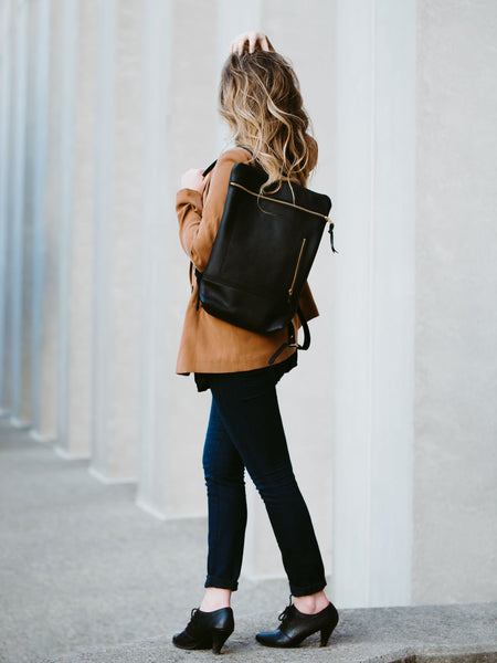 All Leather Daypack