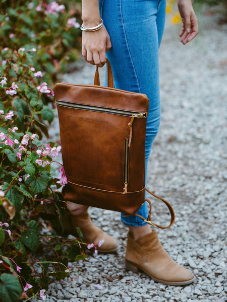 All Leather Daypack