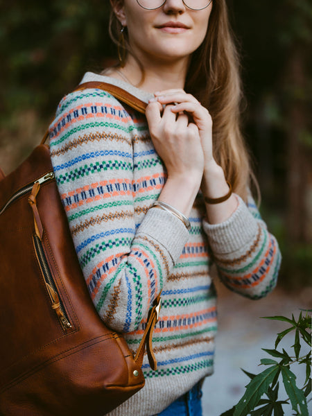 All Leather Daypack