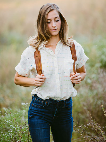 All Leather Daypack
