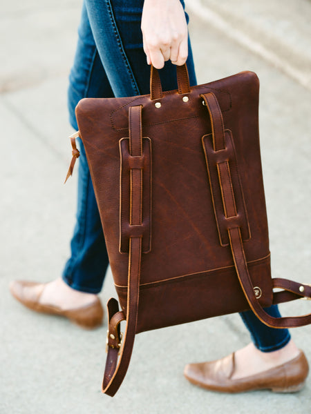 All Leather Daypack