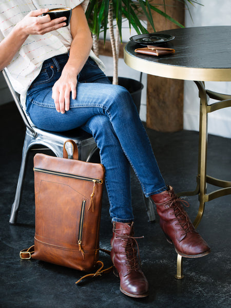 All Leather Daypack