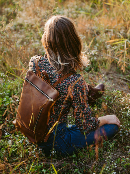 All Leather Daypack