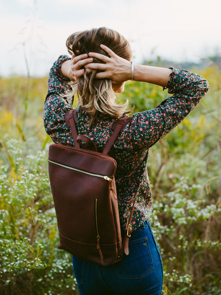 All Leather Daypack