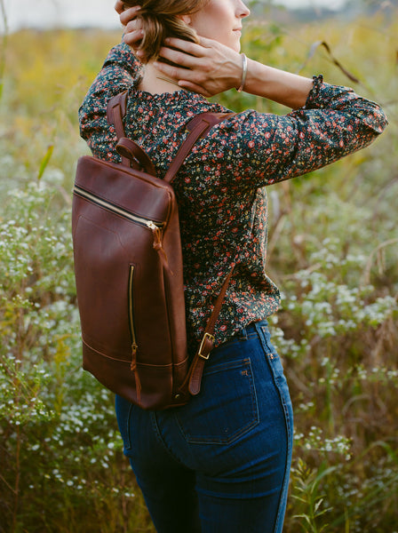 All Leather Daypack