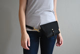 The Bogotá Hip Bag - Deep Black