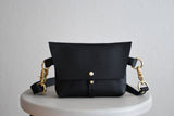 The Bogotá Hip Bag - Deep Black