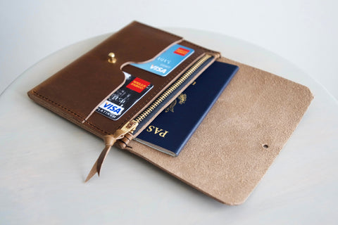 The Falkirk - chestnut brown horween