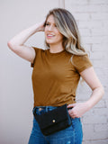 Hip Bag, Fanny Pack - Deep Black