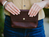 Hip Bag, Fanny Pack - Rustic Red
