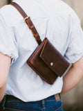 Hip Bag, Fanny Pack - Rustic Red