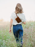 Hip Bag, Fanny Pack - Rustic Red