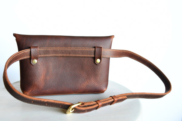 Hip Bag, Fanny Pack - Rustic Red