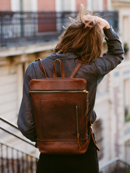 All Leather Daypack
