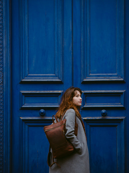 All Leather Daypack