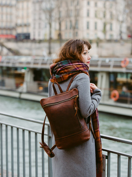 All Leather Daypack