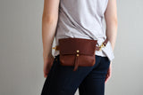 The Bogotá Hip Bag - Rustic Red
