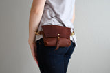 The Bogotá Hip Bag - Rustic Red