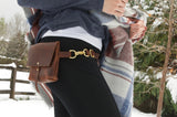 The Bogotá Hip Bag - Rustic Red