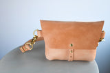 The Bogotá Hip Bag - Dark Umber Vegetable Tanned Leather